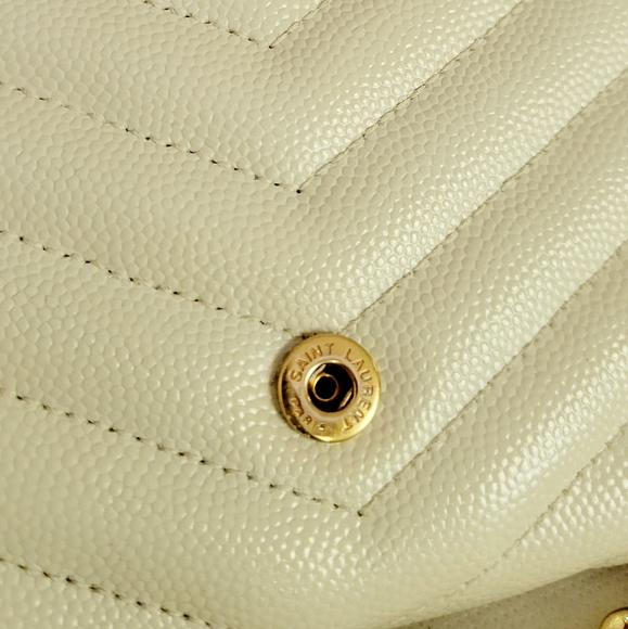 Yves Saint Laurent Cassandra Wallet w Chain Crossbody Handbag - Picture 4 of 8